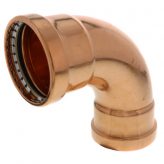 4" Copper Press-Fit 90 Elbow