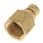 1/2" Female NPT x 3/4" F1960 Brass Expansion PEX Adapter (Lead Free)