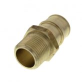 1/2" Male NPT x 3/4" F1960 Brass Expansion PEX Adapter (Lead Free)