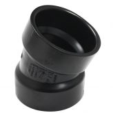 1-1/2" abs pipe, 22-1/2 degree elbow