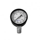 1/4" Male NPT, 2-1/2" Face, 0 - 30 PSI Pressure Gauge
