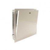 16" White Powder Coated Manifold Cabinet