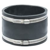 6" x 6" Flexible Coupling (Cast Iron, PVC, ABS)