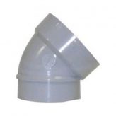 1-1/2" PVC DWV LRS-25 Street 45 Degree Elbow