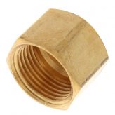 3/8" OD Compression Cap, Brass