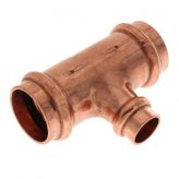 1" x 1" x 3/4" Copper Press-Fit Tee