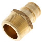 1-1/2" Male NPT x 1-1/2" F1960 Brass Expansion PEX Adapter (Lead Free)