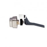 Fluidmaster 691 Push Button Tank Lever, Chrome