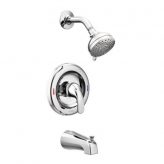 Moen Adler Posi-Temp® Tub & Shower kit w/ Tub Spout, Chrome