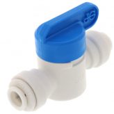 1/4" OD Plastic Quick Connect Valve