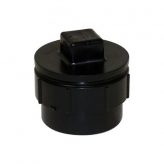 1-1/2" ABS Fitting Clean Out Adapter w/ Plug