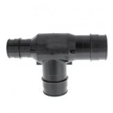 1" F1960 x 3/4" F1960 x 1" F1960 Poly Expansion PEX Tee