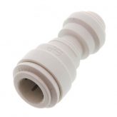 3/8" OD x 1/4" OD Plastic Quick Connect Coupling