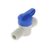 1/4" Male NPT x 1/4" OD Plastic Quick Connect Valve