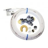 1/2" Push-Fit x 1/4" OD Comp Ice maker or Humidifier Installation Kit (Lead Free)
