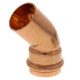 1-1/4" Copper Press-Fit Street 45 Elbow