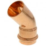 1-1/2" Copper Press-Fit Street 45 Elbow