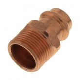 3/4" Copper Press-Fit x 1" Male NPT Adapter