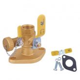 1-1/2" NPT Isolation Flange w/ Drain