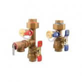 3/4" NPT Tankless Water Heater Valve Kit w/ Relief Valve