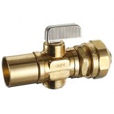 dahl 3/4" Fem. Solder X 5/8 (3/4 OD) Compex Valve