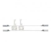 Sioux Chief Twisted Bracket with Two Plastic Bend Supports