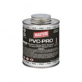 Masters® PVC-PRO Grey PVC Solvent Cement, 473 ml