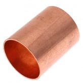 1-1/2" Copper Coupling w/o Stop