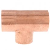 1-1/2" x 1-1/2" x 1-1/4" Copper Tee