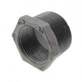 1-1/2" x 1-1/4" Black Malleable Bushing