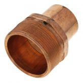 1-1/2" Female Copper Solder x 2" Male NPT Adapter