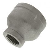 1-1/2" x 3/4" 316 Stainless Steel Reducing Coupling