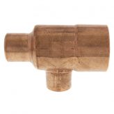 1-1/2" x 3/4" x 3/4" Copper Tee