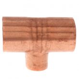 1-1/4" x 1-1/4" x 3/4" Copper Tee