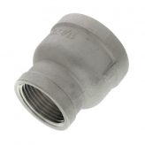 1-1/4" x 1" 316 Stainless Steel Reducing Coupling