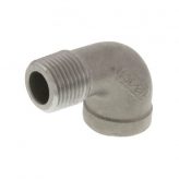 1/2" 316 Stainless Steel Street 90 Degree Elbow