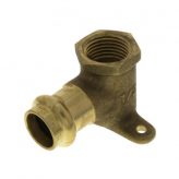 1/2" Press x Female Copper 90 Degree Drop Ear Elbow