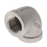 1/2" 316 Stainless Steel 90 Degree Elbow