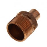 1/2" Female Copper Solder x 1" Male NPT Adapter