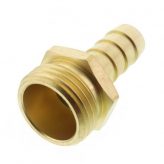1/2" Barb x 3/4" Male Garden Hose Coupling