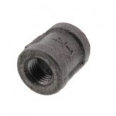 1/4" Black Malleable Iron Coupling