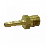 1/4" Hose Barb x 1/4" Male Pipe Brass Coupling (Lead Free)