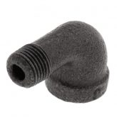 1/8" Black Malleable Street 90 Degree Elbow