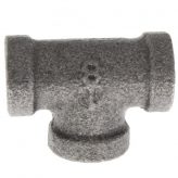 1/8" Black Malleable Iron Tee