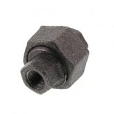 1/8" Black Malleable Union