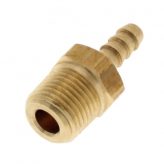 1/8" Hose Barb x 1/4" Male Pipe Brass Coupling (Lead Free)