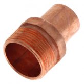 1" Female Copper Solder x 1-1/4" Male NPT Adapter