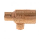 1" x 1/2" x 1/2" Copper Tee