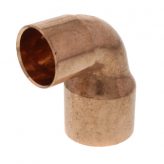 1" x 3/4" Copper 90 Degree Elbow