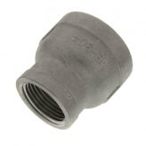 1" x 3/4" 316 Stainless Steel Reducing Coupling